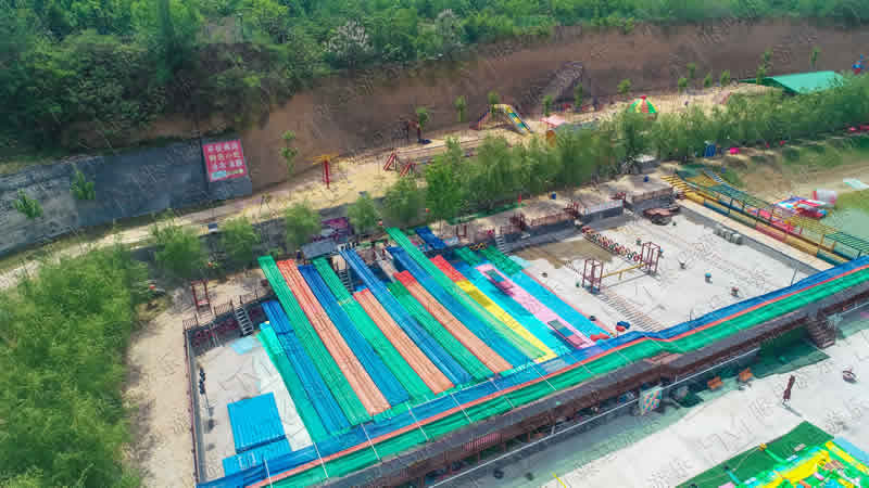 塔山旅游区水上整体效果