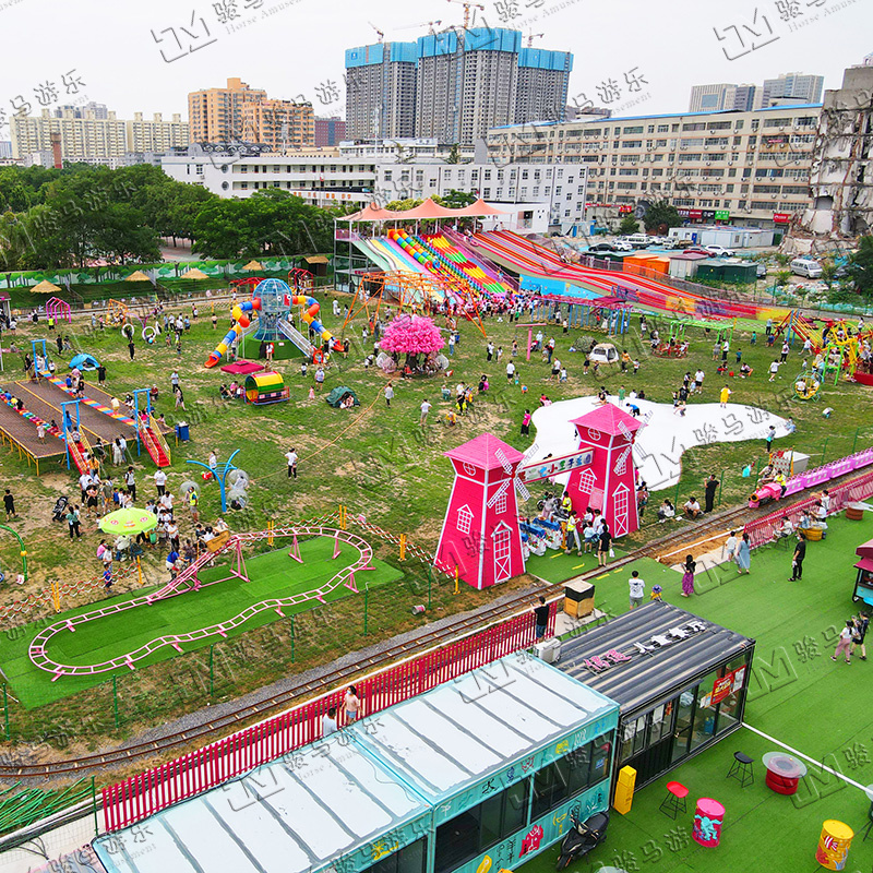 郑州市偶遇二七小王子乐园